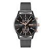 Thumbnail Image 1 of BOSS Associate 42mm Chronograph Black Stainless Steel Mesh Strap Watch