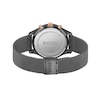 Thumbnail Image 2 of BOSS Associate 42mm Chronograph Black Stainless Steel Mesh Strap Watch