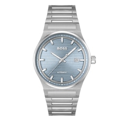 BOSS Candor 41mm Automatic Blue Dial & Stainless Steel Bracelet Watch