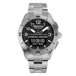 Alpina Alpiner X Alive Titanium Bracelet Smartwatch