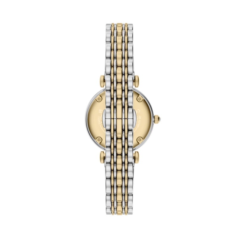 Main Image 4 of Emporio Armani Women's Mother Of Peal Dial & Two Tone Stainless Steel Watch