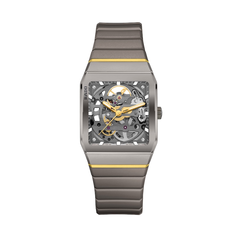 Main Image 1 of Rado Anatom 32.5mm Automatic Skeleton Dial & Grey Ceramic Stainless Steel Bracelet Watch