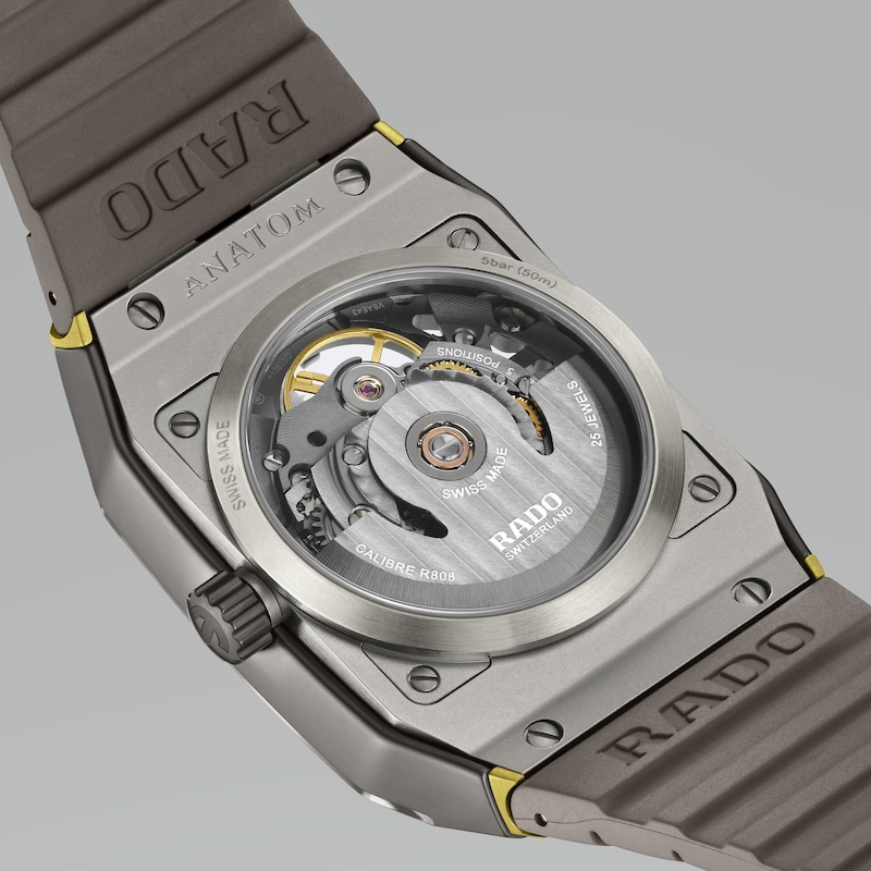 Main Image 2 of Rado Anatom 32.5mm Automatic Skeleton Dial & Grey Ceramic Stainless Steel Bracelet Watch