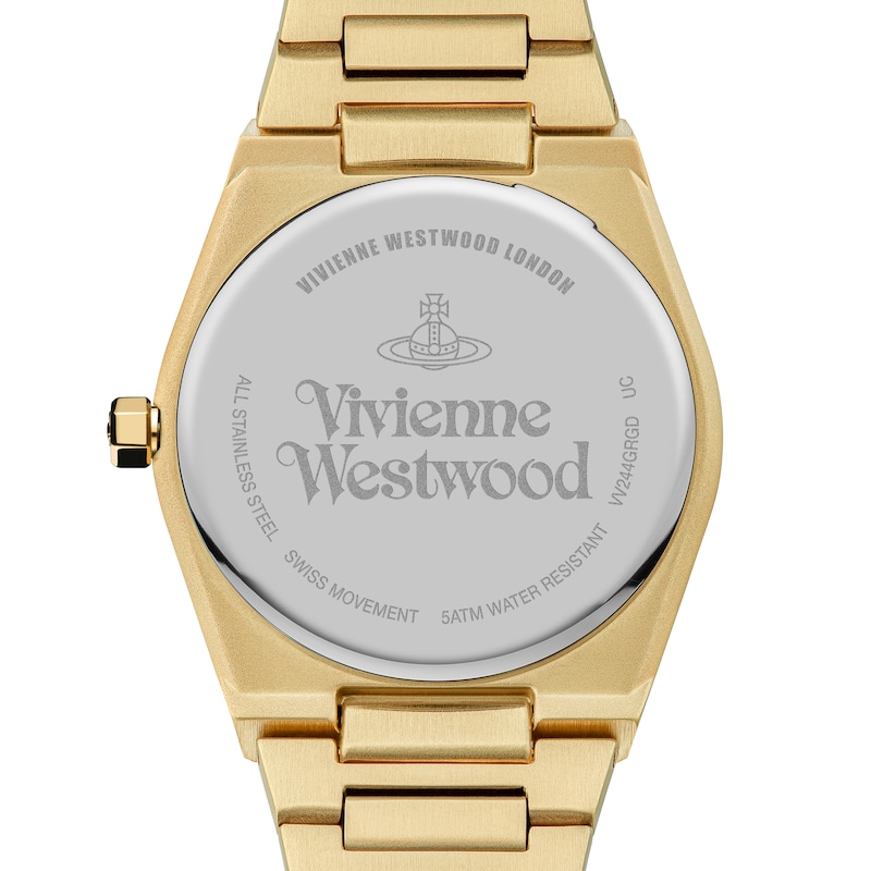 Vivienne Westwood Limehouse Ladies' Gold-Tone Bracelet Watch