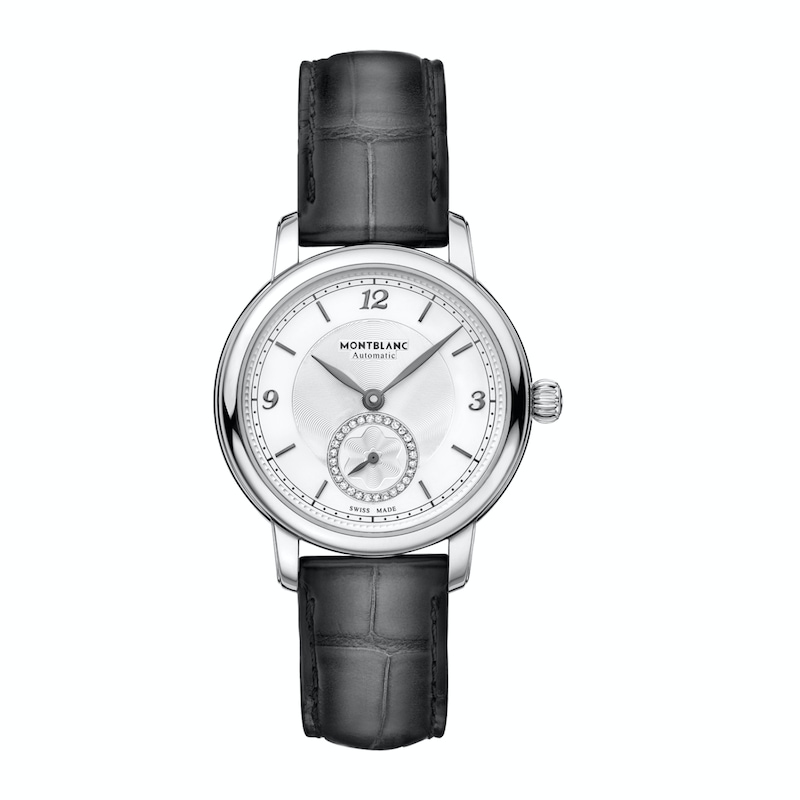 Main Image 1 of Montblanc Star Legacy Ladies’ Grey Leather Strap Watch
