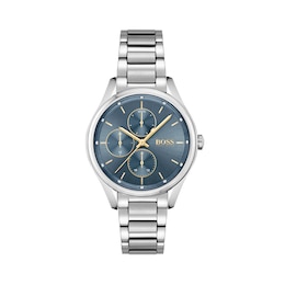 BOSS Grand Course Stainless Steel Bracelet Watch