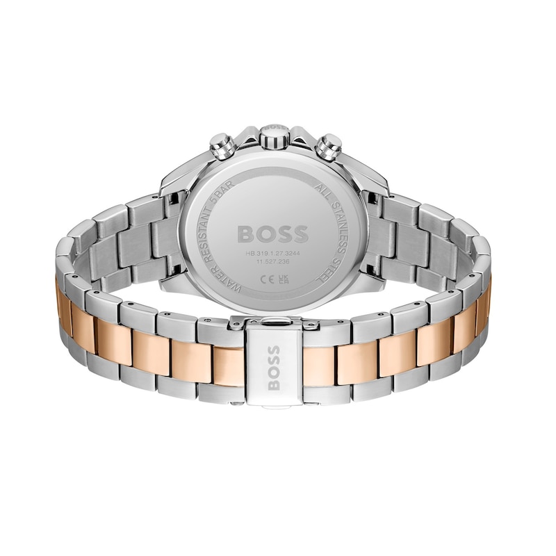 BOSS Novia Crystal Ladies' Two-Tone Bracelet Watch