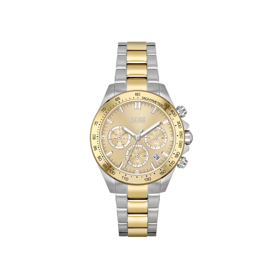 BOSS Novia Crystal Ladies’ Two Tone Bracelet Watch