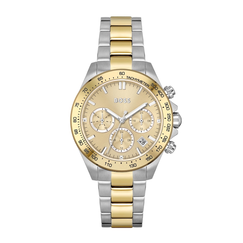 BOSS Novia Crystal Ladies' Two-Tone Watch