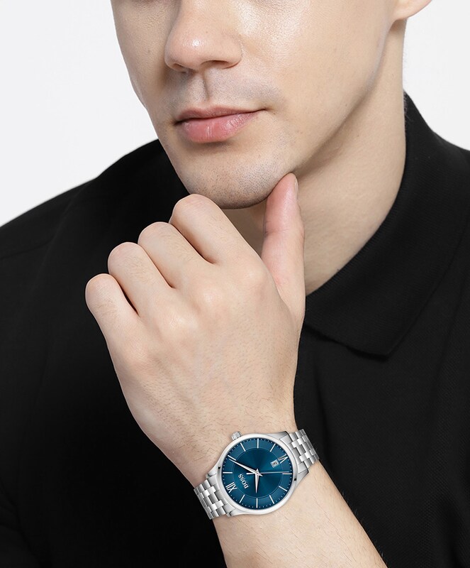 BOSS Elite Men's Stainless Steel Bracelet Watch