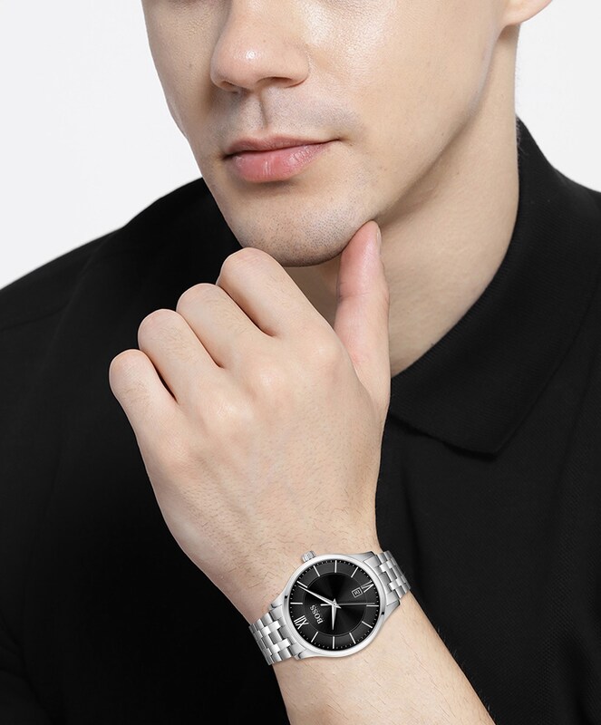 BOSS Elite Men's Stainless Steel Bracelet Watch