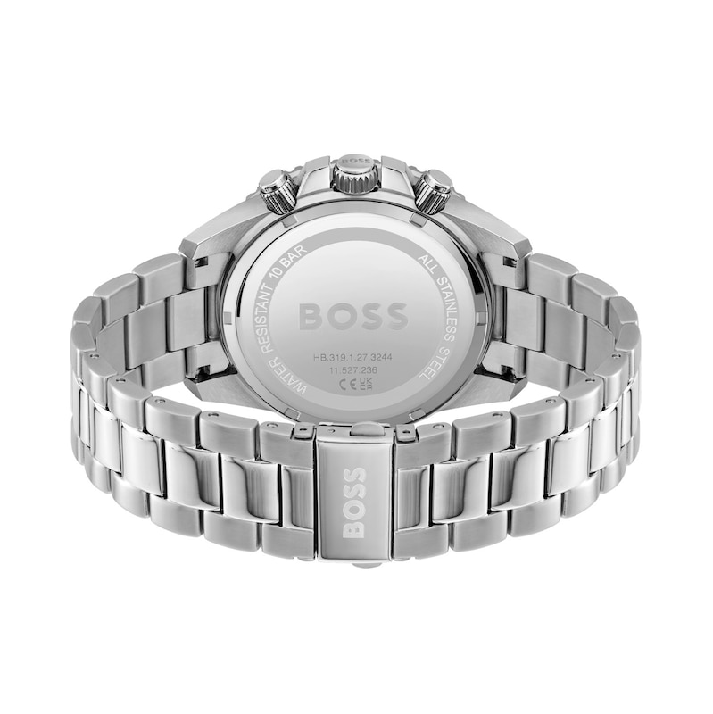 BOSS Admiral Blue Dial & Stainless Steel Mesh Bracelet Watch