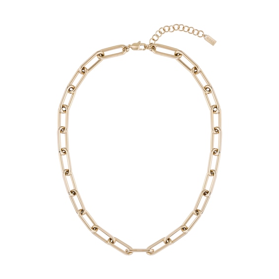 BOSS Tessa Womens Rose Gold Tone Necklace