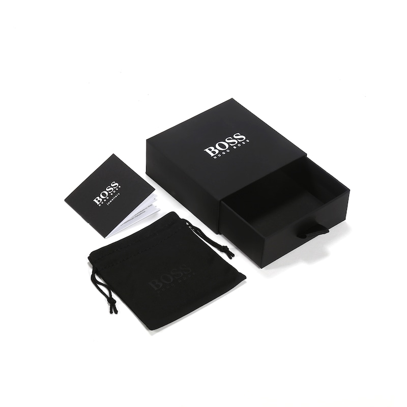 Main Image 2 of BOSS SOULMATE Ladies' Crystal Heart Stainless Steel Bracelet