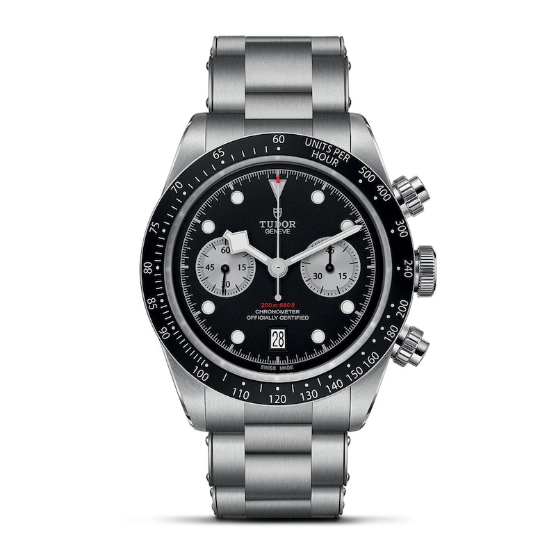 Tudor Black Bay Chrono Men's Black Dial & Stainless Steel Watch