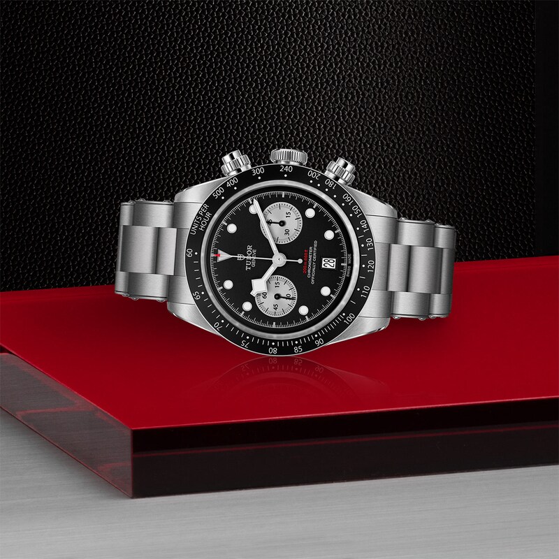 Tudor Black Bay Chrono Men's Black Dial & Stainless Steel Watch