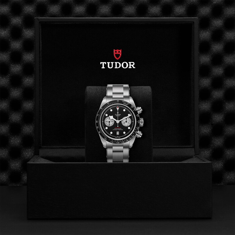 Tudor Black Bay Chrono Men's Black Dial & Stainless Steel Watch