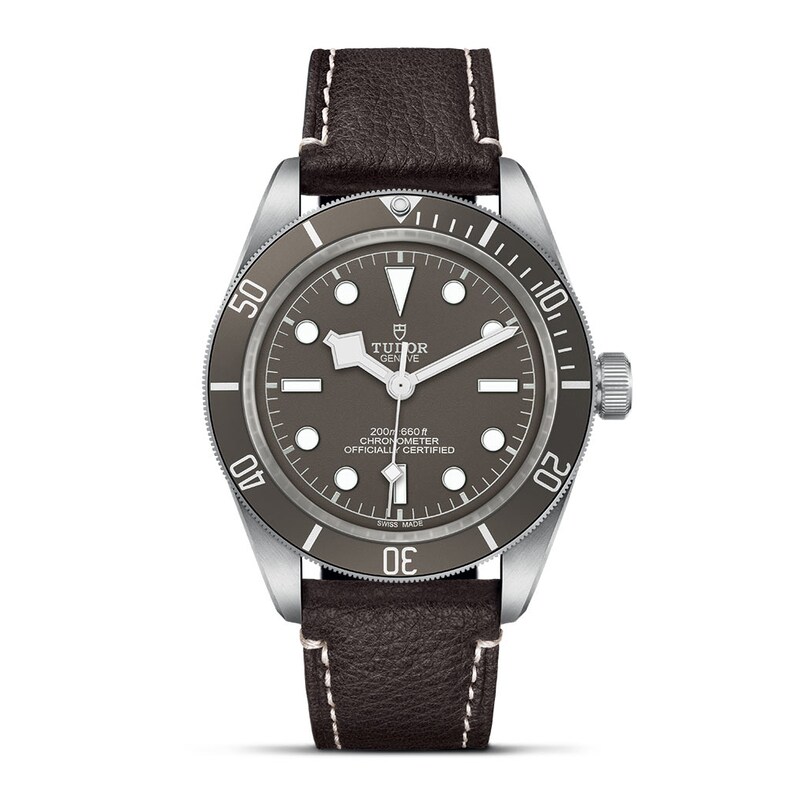 Tudor Black Bay 58 925 Brown Leather Strap Watch