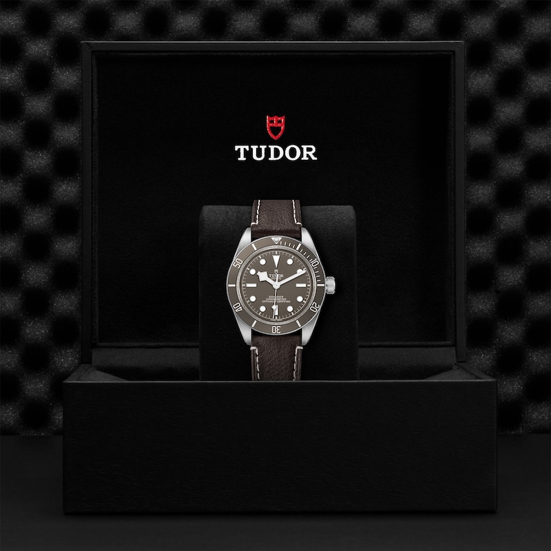 Tudor Black Bay 58 925 Brown Leather Strap Watch