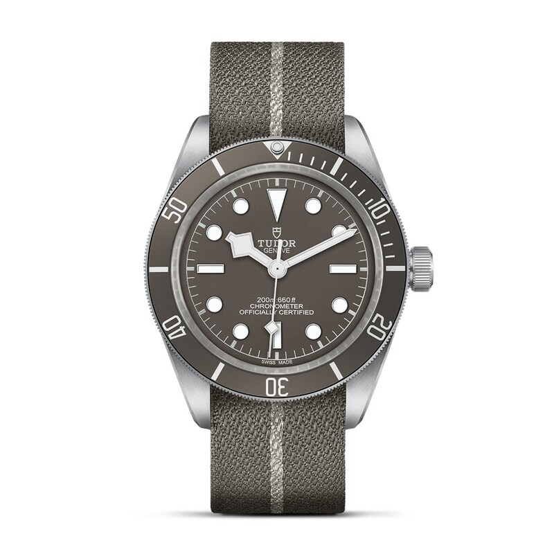 Tudor Black Bay 58 925 Taupe Fabric Strap Watch