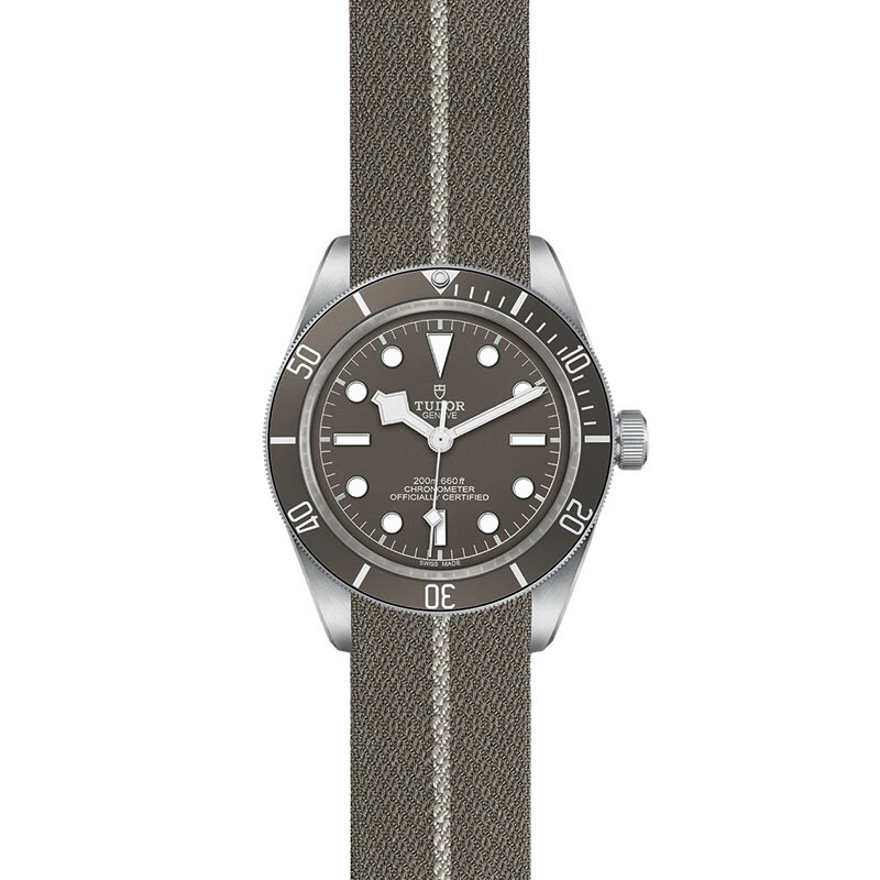 Tudor Black Bay 58 925 Taupe Fabric Strap Watch