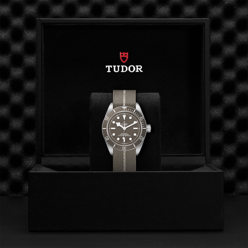 Tudor Black Bay 58 925 Taupe Fabric Strap Watch
