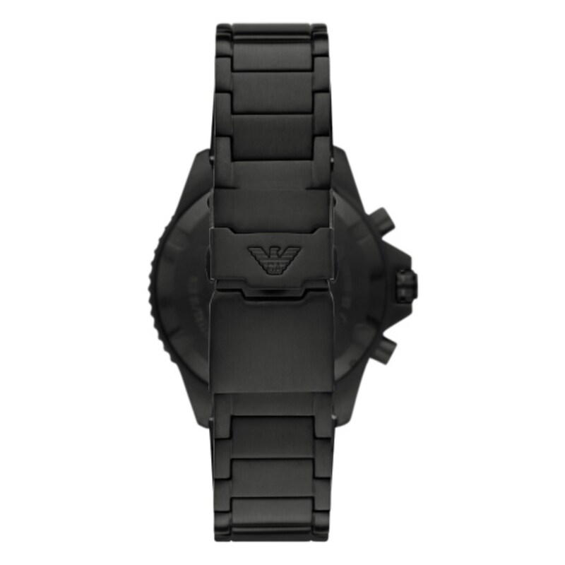 Emporio Armani Men's Black Strap & Bracelet Watch