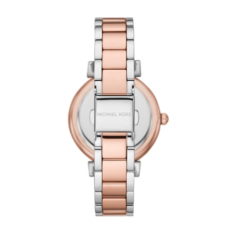 Michael Kors Mini Abbey Ladies' Two Tone Bracelet Watch