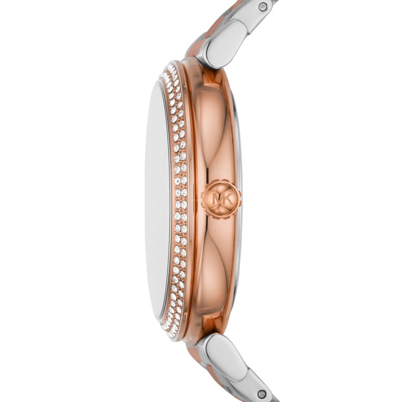 Michael Kors Mini Abbey Ladies' Two Tone Bracelet Watch