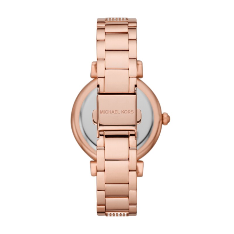 Michael Kors Abbey Ladies' Rose Gold Tone Bracelet Watch