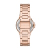 Thumbnail Image 2 of Michael Kors Camille Rose Gold Tone Bracelet Watch