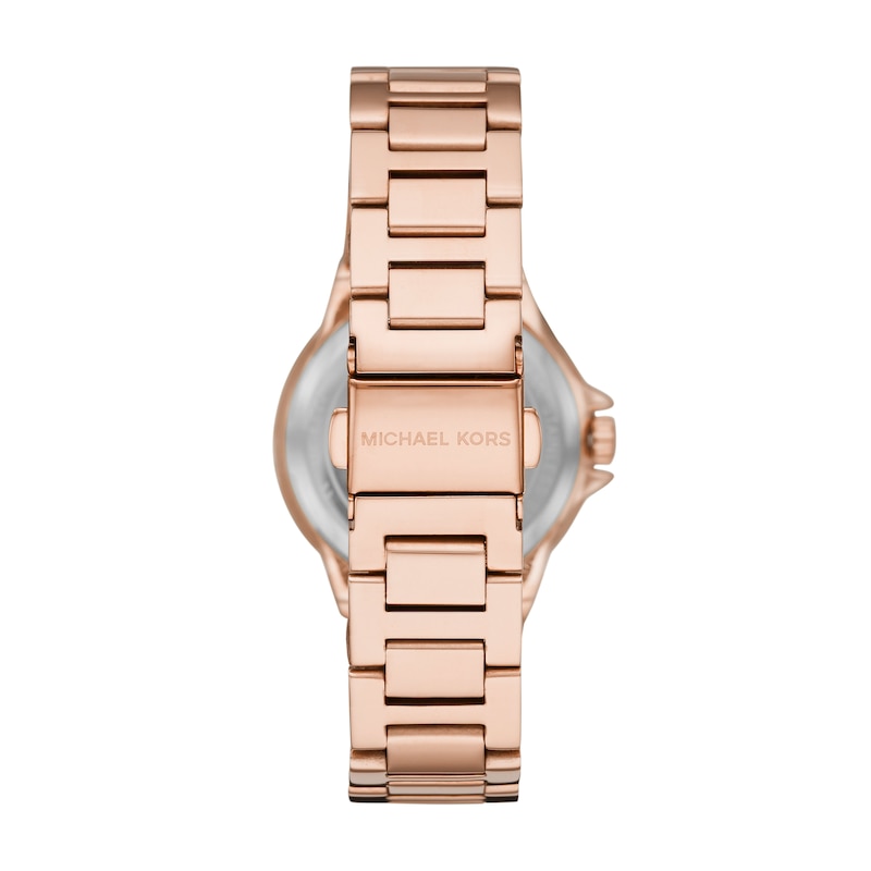 Michael Kors Camille Rose Gold-Tone Bracelet Watch