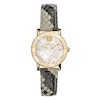 Thumbnail Image 0 of Versace Greca Glass Ladies' Brown Leather Strap Watch