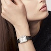 Thumbnail Image 1 of CHANEL Boy-Friend Diamond Ladies' Black Leather Strap Watch