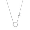 Thumbnail Image 0 of Michael Kors Sterling Silver Kors Brilliance Round Pendant