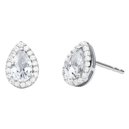 Michael Kors Sterling Silver Kors Brilliance Stud Earrings