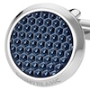 Thumbnail Image 1 of Montblanc Meisterstuck Men's Steel & Blue Lacquer Cufflinks