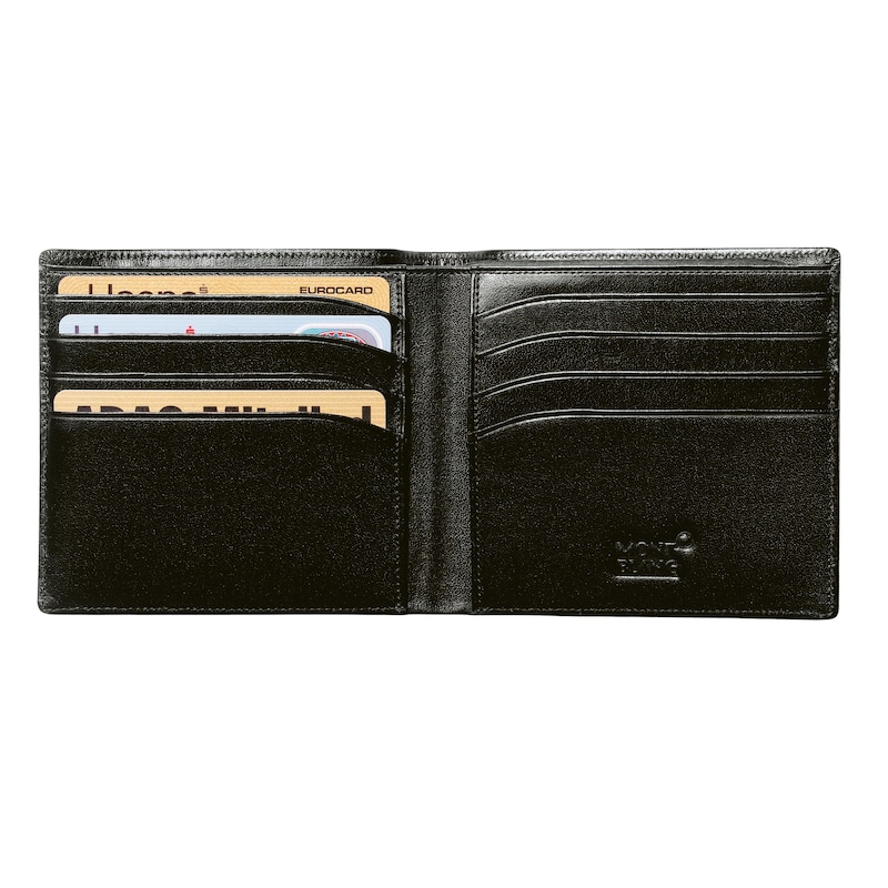 Montblanc Meisterstuck Black Leather 8cc Wallet