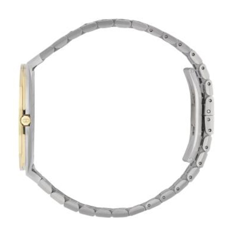 GUCCI 25H Gold-Tone Dial Bracelet Watch