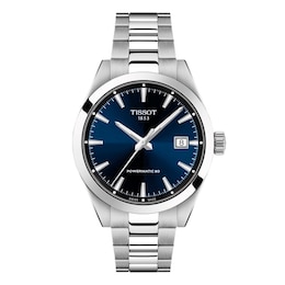 Tissot Gentleman 38mm Blue Dial & Stainless Steel Bracelet Watch