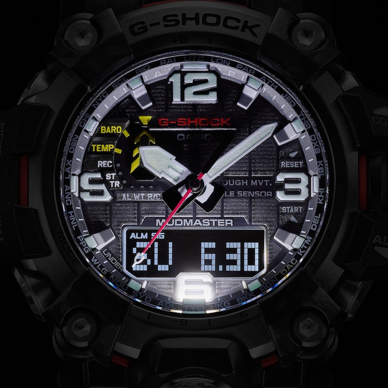 G-Shock GWG-2000-1A3ER Men's Mudmaster Green Resin Strap Watch