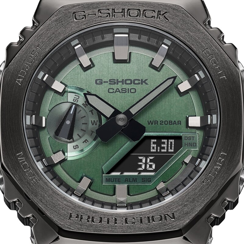 G-Shock GM-2100B-3AER Men's Green Rubber Strap Watch