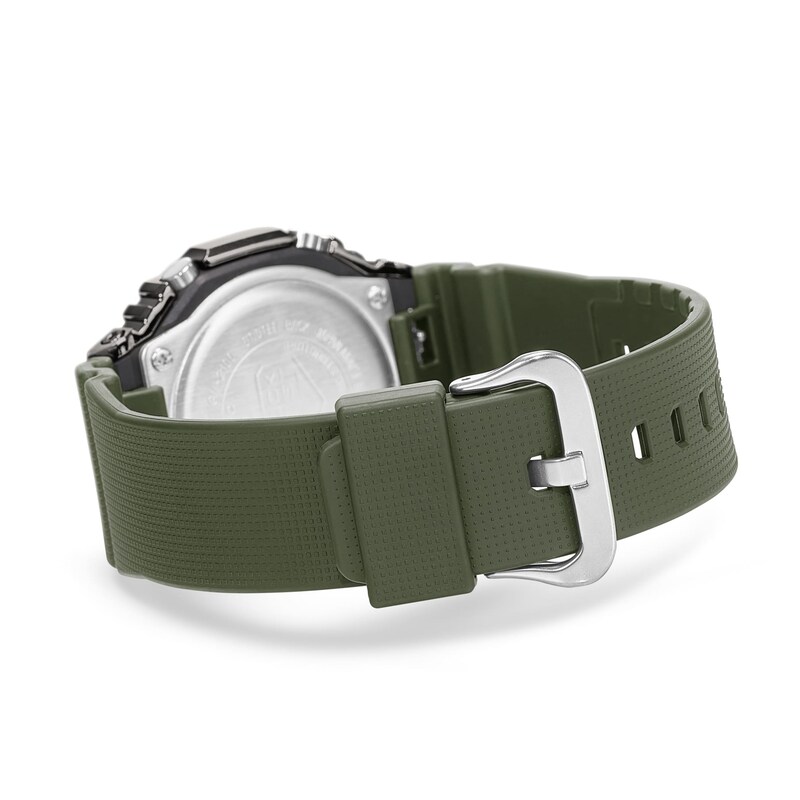 G-Shock GM-2100B-3AER Men's Green Rubber Strap Watch