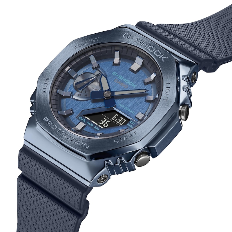 G-Shock GM-2100N-2AER Men's Blue Rubber Strap Watch