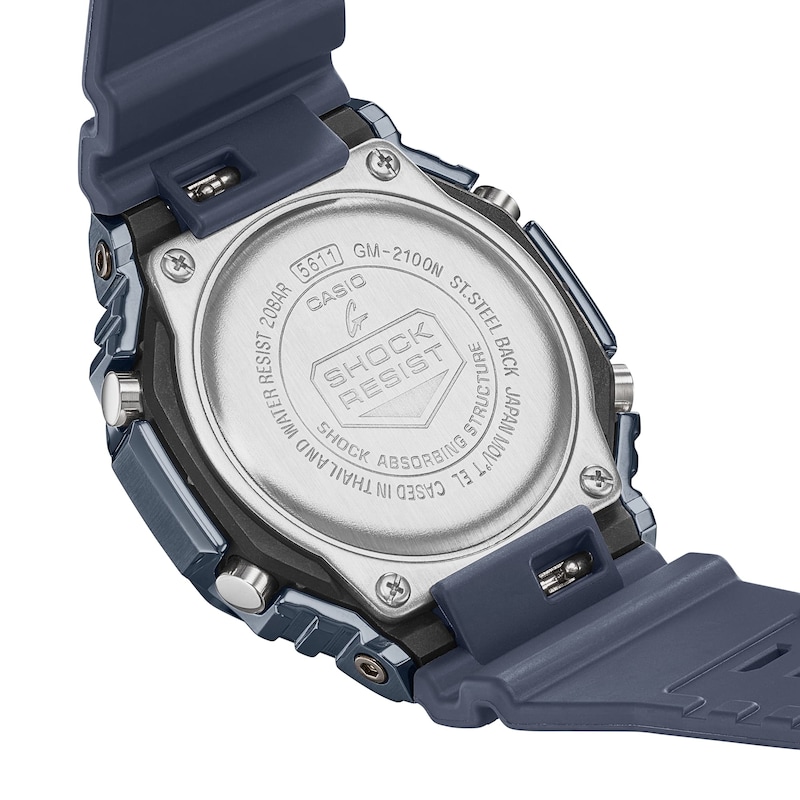G-Shock GM-2100N-2AER Men's Blue Rubber Strap Watch