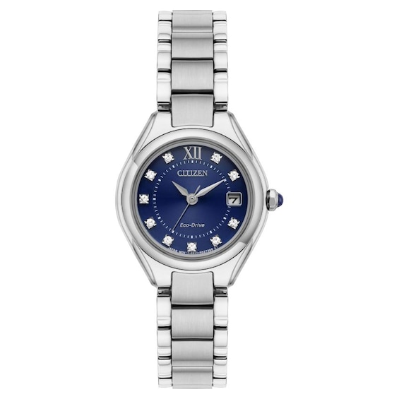 Citizen Silhouette Crystal Ladies’ Stainless Steel Watch