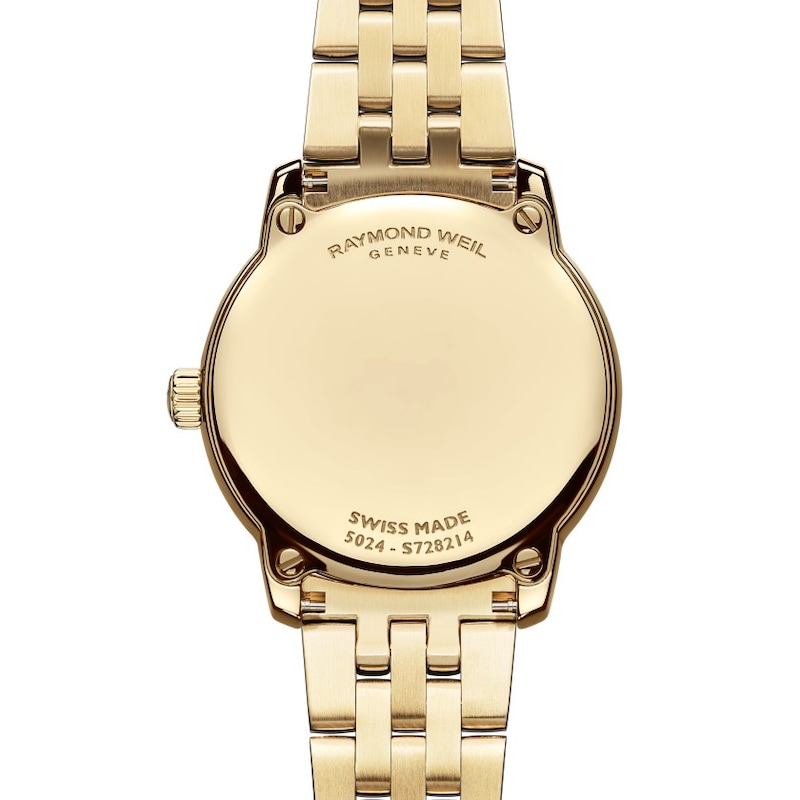 Main Image 3 of Raymond Weil Toccata Classic 24mm Lab Grown Diamond Dial & Yellow Gold PVD Watch