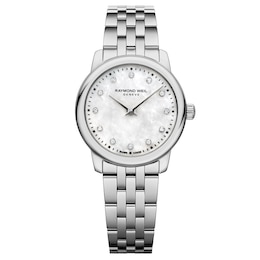 Raymond Weil Toccata Classic 24mm Lab Grown Diamond Dial & Stainless Steel Watch