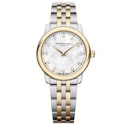 Raymond Weil Toccata Classic 24mm Lab Grown Diamond Dial & Two Tone Watch