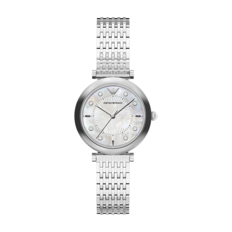 Main Image 1 of Emporio Armani Archelia Women's 32mm Mother Of Pearl Dial & Stainless Steel Watch